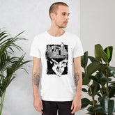 Urban Skull Cityscape Unisex T-Shirt